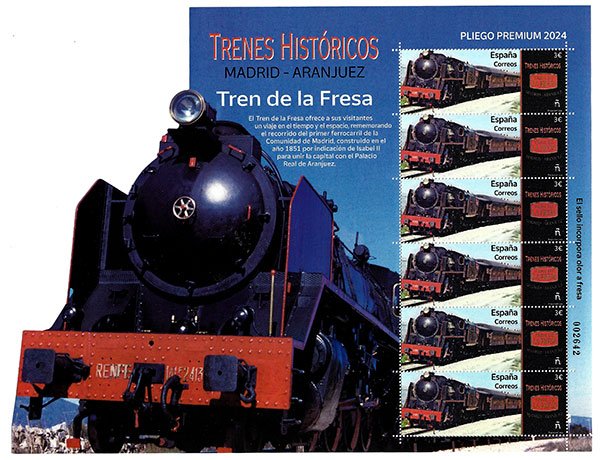 PLIEGO PREMIUM 154 Tren de la Fresa 2024