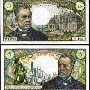 Billete Francia 005 Francos 1969 MBC P146b