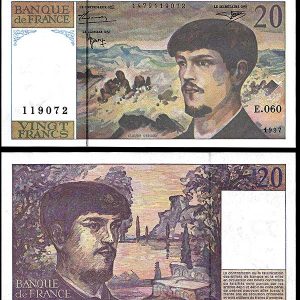 Billete Francia 020 Francos 1997 SC P151i