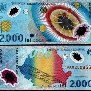 Billete Rumania 002000 lei 1999 SC P111 POLIMERO
