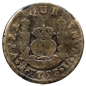Moneda 1753. 02 Reales Fernando VI (1753-M).Mexico.BC-