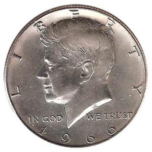 Moneda de EE.UU. 01/2 dolar 1969 EBC