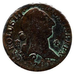 Moneda 1781. 04 Maravedis Carlos III 1781 Segovia MBC