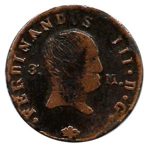 Moneda 1833. 3 Maravedis Fernando VII (1833) Pamplona MBC
