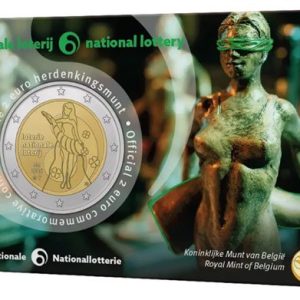Moneda 2 euros de Belgica 2025 Lotería Nacional «COINCARD»