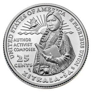 Moneda de EE.UU. cuarto dolar 2024 Zitkala-Sa P