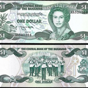 Billete Bahamas 1 Dolar 1984 SC P43b