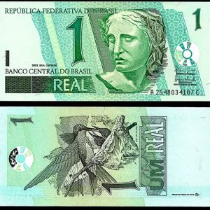 Billete Brasil 000001 Real 2003 SC P251