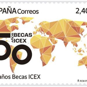 21. Sello Efemerides – 50 años Becas ICEX