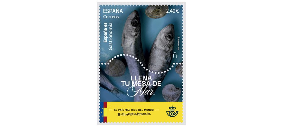 30. Sello ESPAÑA ES - GASTRONOMIA