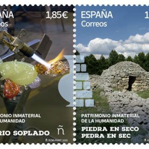 38. Sello Patrimonio – Vidrio Soplado y Piedra en seco