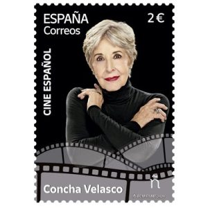 65. Sello Cine Español – Concha Velasco
