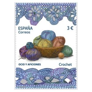 70. Sello Ocio y Aficiones – Crochet