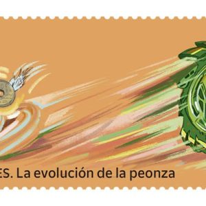 78. Sello Juegos Infantiles – La Peonza