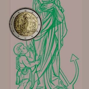 Moneda 2 euros de San Marino 2025 Jubileo Año Santo