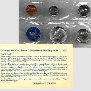 Special Mint Set Estados Unidos 1965