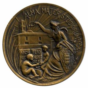 Medalla Universidad de Oviedo. III Centenario – Año 1908