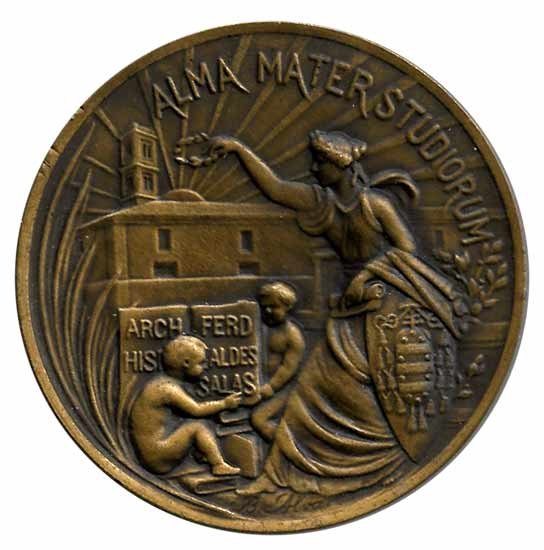 Medalla Universidad de Oviedo. III Centenario - Año 1908