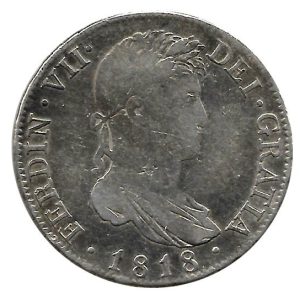 Moneda 1818. 04 Reales Fernando VII 1818.Madrid GJ MBC+