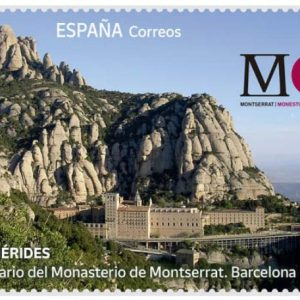 53. Sello Milenario Monasterio Montserrat 2025