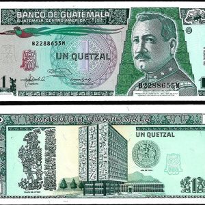 Billete Guatemala 001 Quetzal 1995 SC P87c