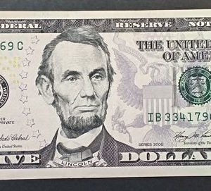 Billete Estados Unidos 005 Dolares 2006 EBC- P524