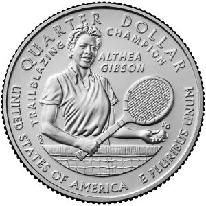 Moneda de EE.UU. cuarto dolar 2025 Althea Gibson P