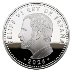 Año 2026. Moneda 10€ Dia Int. Mujer – Almudena Grandes