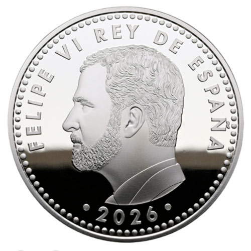 Año 2026. Moneda 10€ Dia Int. Mujer - Almudena Grandes - Imagen 2