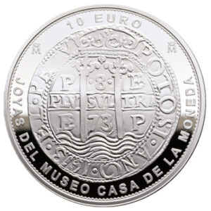 Año 2025. Moneda 10€ Joyas Museo – Potosi 1673