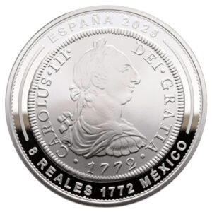 Año 2025. Moneda 10€ Joyas Museo – Mexico 1772