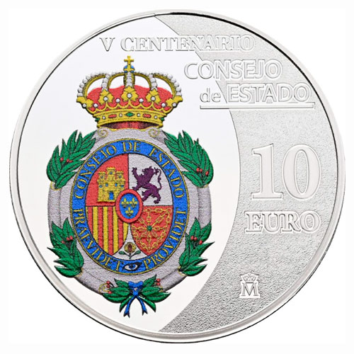 Año 2026. Moneda 10€ V Centenario Consejo de Estado