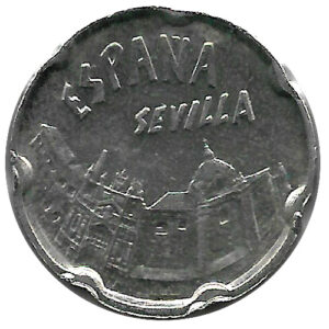 Monedas. 050 pesetas Sevilla S/C