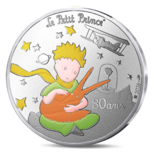 Moneda Francia 10 Euros 2026 – Principito Plata