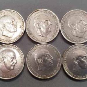 Lote 10 Monedas 100 Pesetas Franco Plata Precio Metal (2)