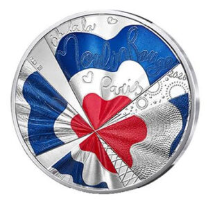 Moneda Francia 10 Euros 2026 – Moulin Rouge