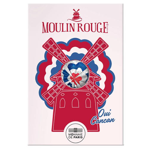 Moneda Francia 10 Euros 2026 - Moulin Rouge - Imagen 3