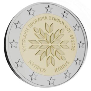 Moneda 2 euros de Chipre 2026 Kibris