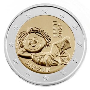 Moneda 2 euros de Estonia 2026 Sipsik