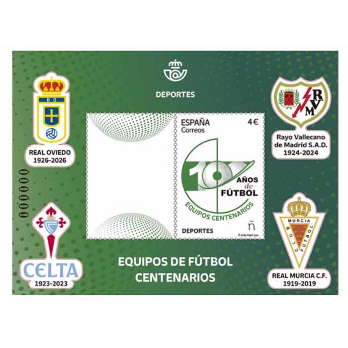 26. Sello HB Equipos Futbol Centenarios 2026