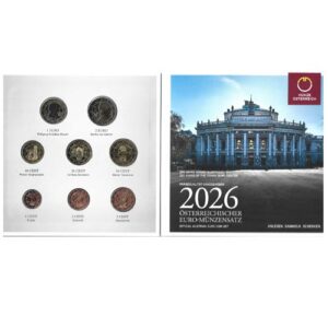Euroset oficial de Austria 2026