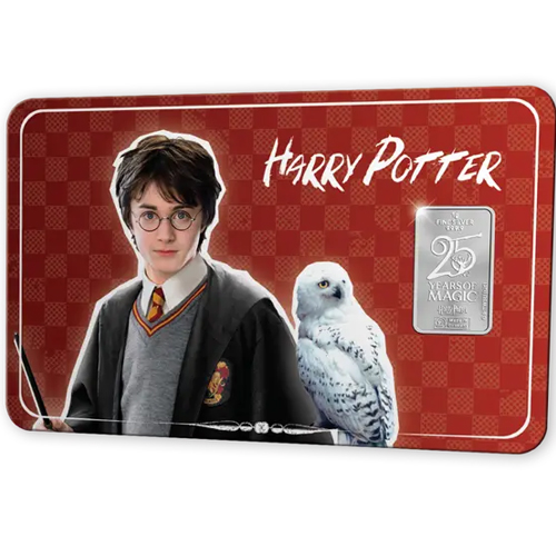 Juego de 6 lingotes de 1 gr Harry Potter - Royal Dutch Mint - Imagen 6