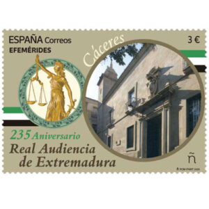 72. Sello Real Audiencia Extremadura 2025