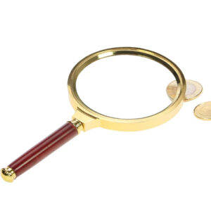Lupa con mango «Gold Edition» 3x. SAFE 4658