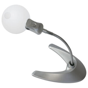 Lupa de pie con LED (2-6x). Lindner S7150
