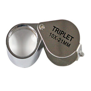 Lupa plegable 10x. Lindner 2092