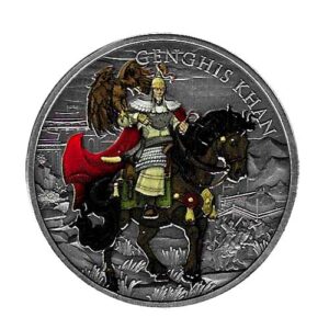 Moneda EE.UU. 1 Onza 2026 Legendary Warriors – Genghis Khan