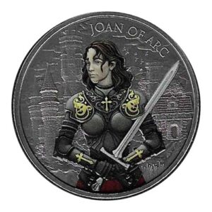 Moneda EE.UU. 1 Onza 2026 Legendary Warriors – Juana de Arco