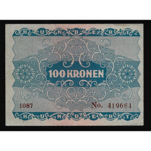 Billete Austria 100 coronas 1922 SC P77