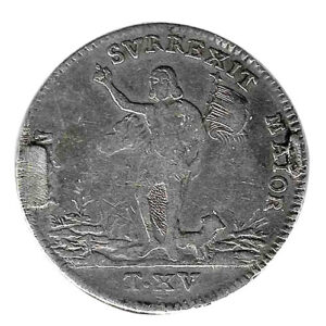 Moneda Malta XV Tari 1761 BC/MBC